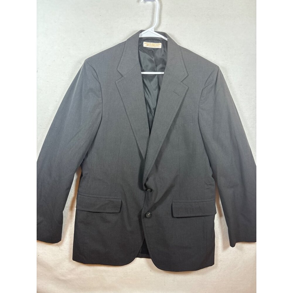 Brooks Brothers BrooksGate Mens Gray Wool Blazer 42L